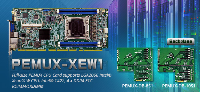 IEI PEMUX-XEW1 karta procesorowa baner