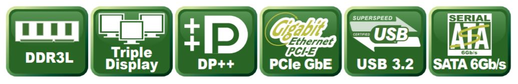 WAFER-AL cechy 3,5" SBC