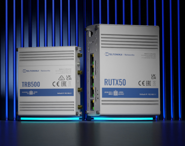 TRB500 i RUTX50 - najnowsze urządzenia 5G od Teltonika Networks