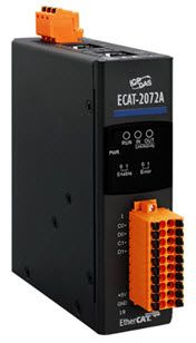 ECAT-2072A: dwukanałowy master EtherCAT dla enkoderów absolutnych BiSS-C/SSI