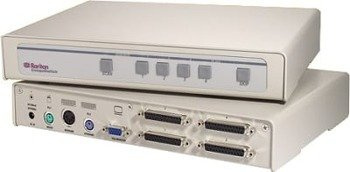 CS4R – 4 portowy przełącznik KVM do szaf rack
