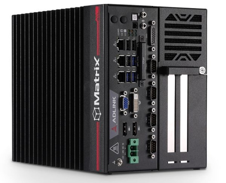 MVP-6123-1E/M4G - Bezwentylatorowy komputer przemysłowy