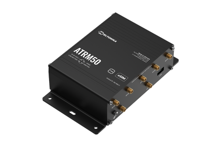ATRM50 - Przemysłowy router komórkowy 5G z Dual-Sim - EN 50155, EN 45545-2