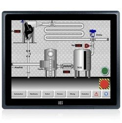 Bezwentylatorowy komputer panelowy PPC-F17B-BT-QGW-J1/4G/PC