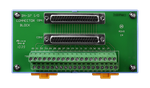 DN-37/2 - Przejściówka / adapter 2x DB37 (żeńskie) na terminal śrubowy