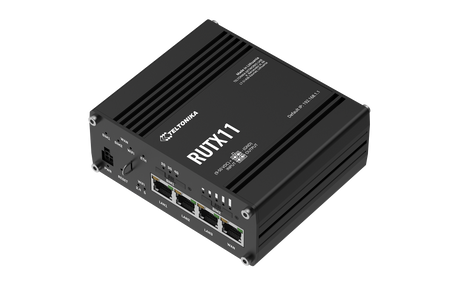 RUTX11 - Przemysłowy router komórkowy LTE Cat 6 z Dual-Sim - EN 50155, EN 45545-2