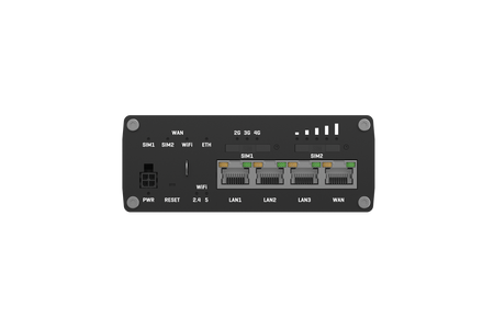 RUTX11 - Przemysłowy router komórkowy LTE Cat 6 z Dual-Sim - EN 50155, EN 45545-2