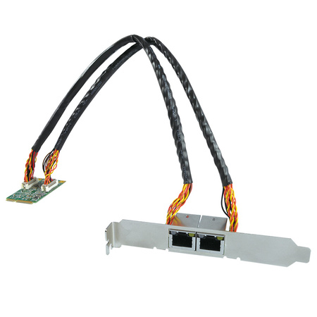 LMX-200 - Przemysłowa karta mPCIe z 2x GbE LAN