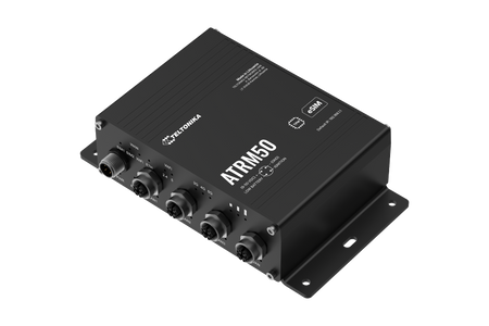 ATRM50 - Przemysłowy router komórkowy 5G z Dual-Sim - EN 50155, EN 45545-2