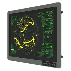 R19L100-MLA3 - Wojskowy, bezwentylatorowy wyświetlacz 19"