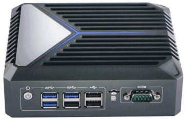 GEC-N1-121 - Bezwentylatorowy komputer przemysłowy BOX PC