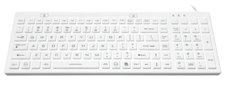 Silikonowa klawiatura przemysłowa IP68 - GSK312-W