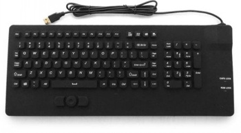 Silikonowa klawiatura przemysłowa IP68 - GSK301