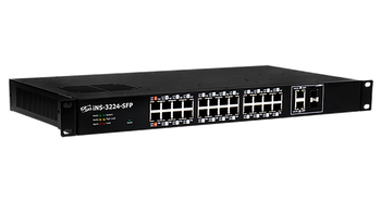 iNS-3224-SFP - Przemysłowy switch PoE/PoE+