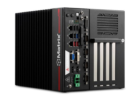 MVP-6143-3E/M4G - Bezwentylatorowy komputer przemysłowy