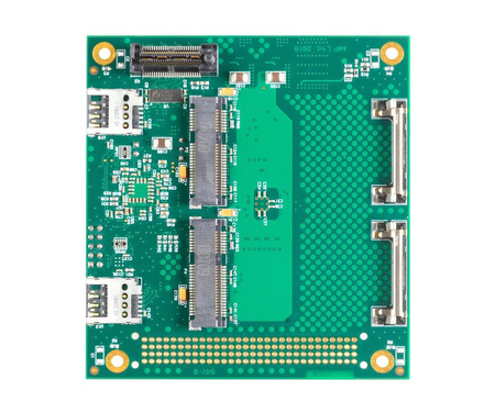 BridgeX-mPCIe - Adapter PCIe/104 na 4x mPCIE