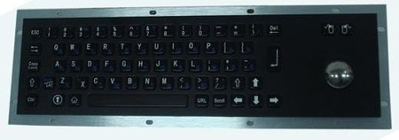 Stalowa klawiatura przemysłowa IP65 - GKB001-BL