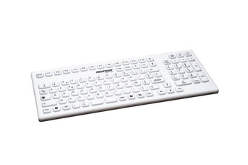 TKG-106-IP68-WHITE - Silikonowa klawiatura medyczna IP68