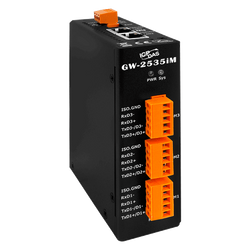 GW-2535iM - Przemysłowa bramka Modbus TCP do RTU/ASCII
