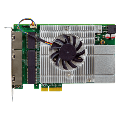 GPOE-6P - 6-portowa Karta PCI Express z PoE