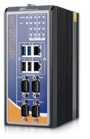 Bezwentylatorowy komputer przemysłowy DRPC-120-BTi-E5-LED/2G