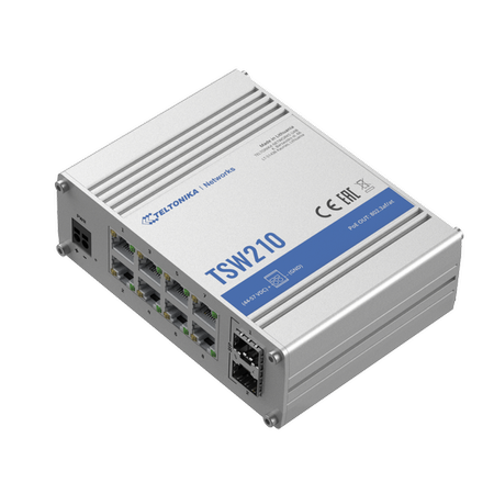 TSW210 - Przemysłowy Ethernet Switch z SFP